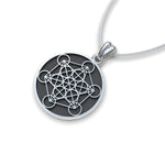 Cargue la imagen en el visor de la galería, Collar Cubo de Metatron de Luya