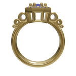 Cargue el modelo 3D en el visor de la Galería, Anillo Octagono C