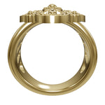 Cargue el modelo 3D en el visor de la Galería, Anillo Flower