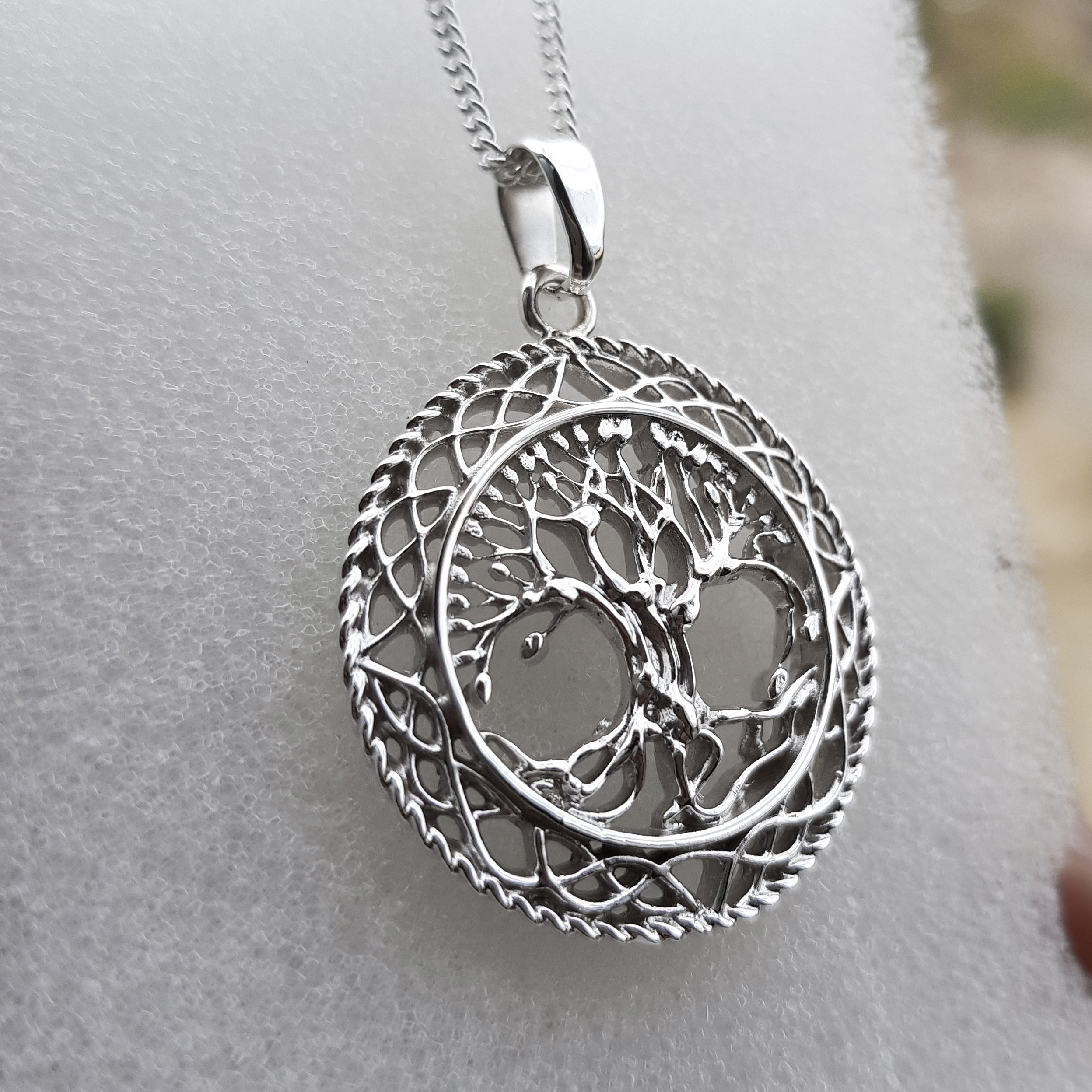 Collar árbol de la vida - Plata 950 de Luya
