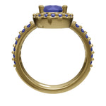 Cargue el modelo 3D en el visor de la Galería, Anillo Halo White