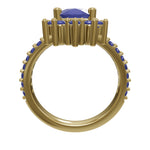 Cargue el modelo 3D en el visor de la Galería, Anillo Roseta Co