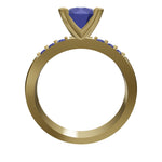 Cargue el modelo 3D en el visor de la Galería, Engagement ring