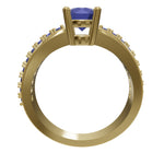 Cargue el modelo 3D en el visor de la Galería, Anillo de Compromiso