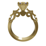 Cargue el modelo 3D en el visor de la Galería, Anillo de Compromiso