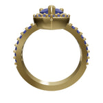 Cargue el modelo 3D en el visor de la Galería, Anillo de Compromiso