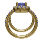 Cargue el modelo 3D en el visor de la Galería, Anillo White cut