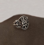 Cargue la imagen en el visor de la galería, Anillo Rey Salomón