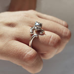 Cargue la imagen en el visor de la galería, Anillo de gato