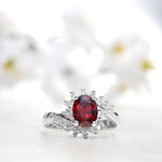 Cargue la imagen en el visor de la galería, Anillo de corte oval