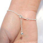 Cargue la imagen en el visor de la galería, Pulsera gato con corte circular