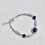 Cargue la imagen en el visor de la galería, Pulsera corazones