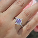 Cargue la imagen en el visor de la galería, Anillo copo de nieve