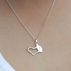 Collar de enfermera en plata 950