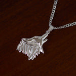 Cargue la imagen en el visor de la galería, Collar lobo con corte circular