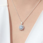 Cargue la imagen en el visor de la galería, Collar con corte circular