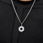 Cargue la imagen en el visor de la galería, Collar estrella de doce puntas