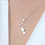 Cargue la imagen en el visor de la galería, Collar este-toscopio y bebé