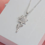 Cargue la imagen en el visor de la galería, Collar de girasol con corte circular