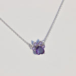 Cargue la imagen en el visor de la galería, Collar Huella con corte corazon