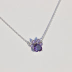 4-Paw Necklace in 950 Silver