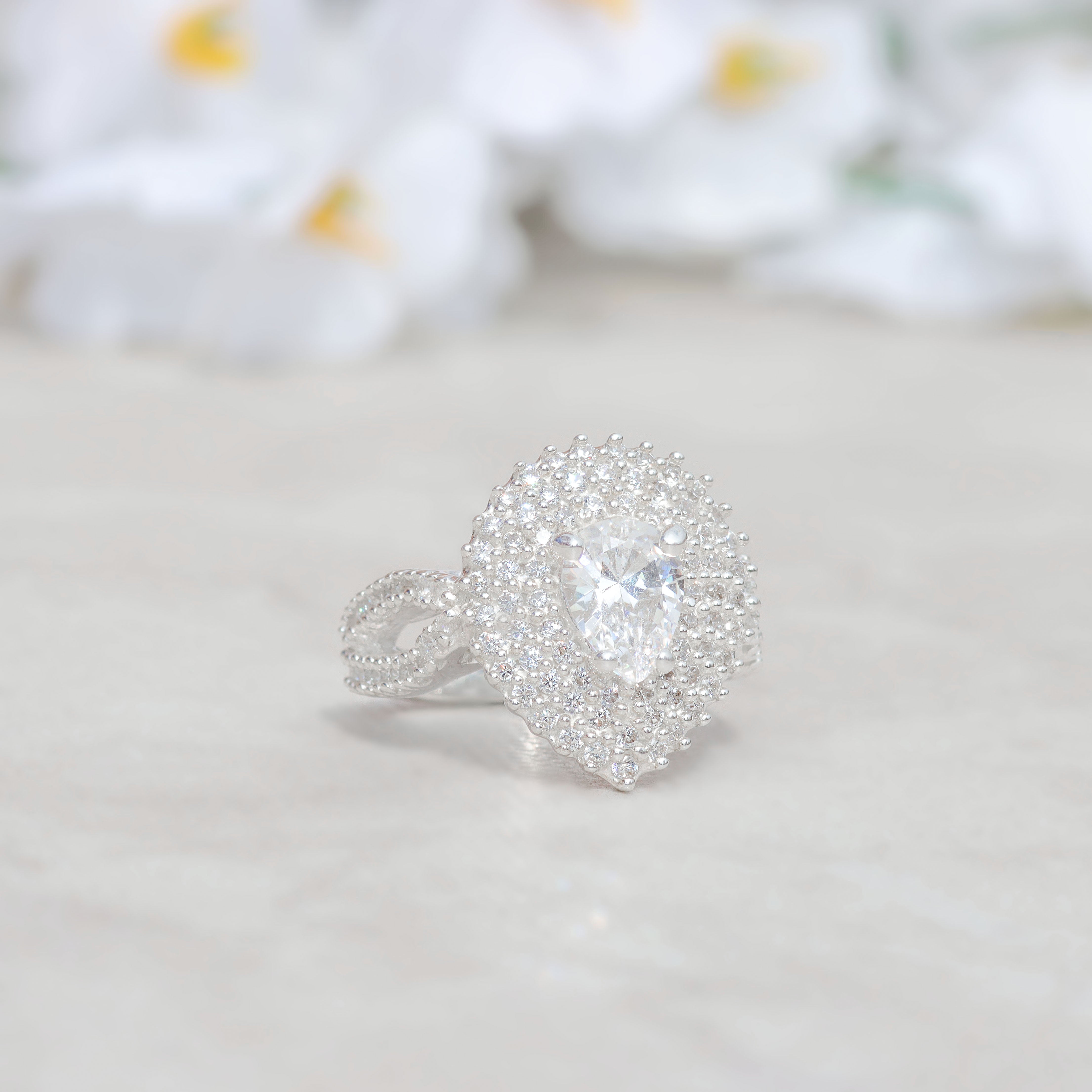 Divine Drop Ring