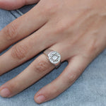 Cargue la imagen en el visor de la galería, Anillo Estrella doce puntas