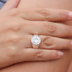 Cargue la imagen en el visor de la galería, Anillo Estrella doce puntas