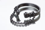 Cargue la imagen en el visor de la galería, Pulsera de puños y cadena