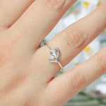 Cargue la imagen en el visor de la galería, Anillo 2Corazones