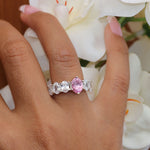 Cargue la imagen en el visor de la galería, Anillo solitario con corte oval