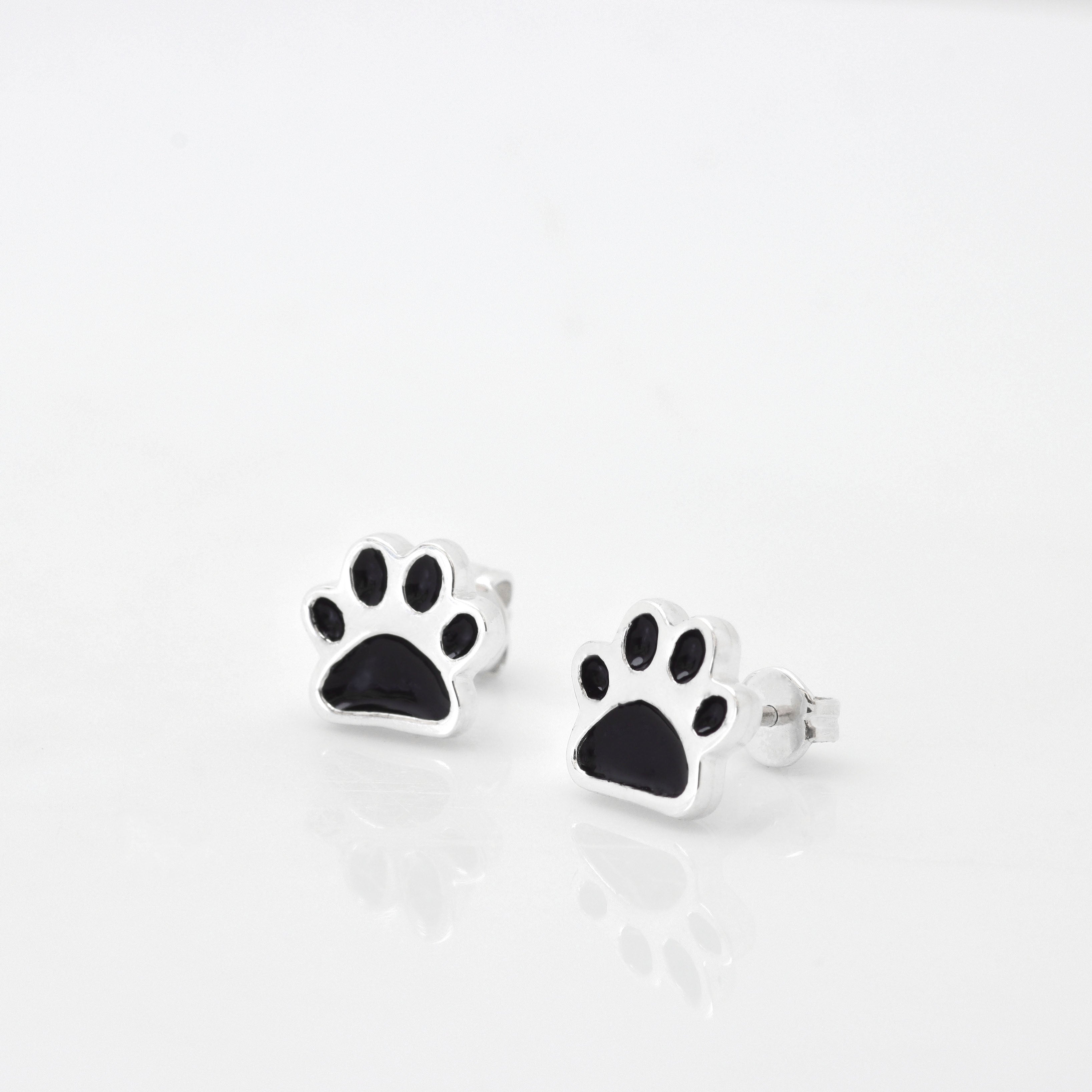 CanHijo paw print earrings