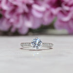 Cargue la imagen en el visor de la galería, Anillo solitario