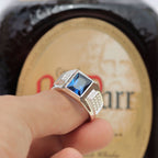 Anillo para hombre en plata 950