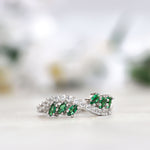 Cargue la imagen en el visor de la galería, Anillo infinito corte marquesi