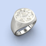 Cargue la imagen en el visor de la galería, Anillo Estrella doce puntas