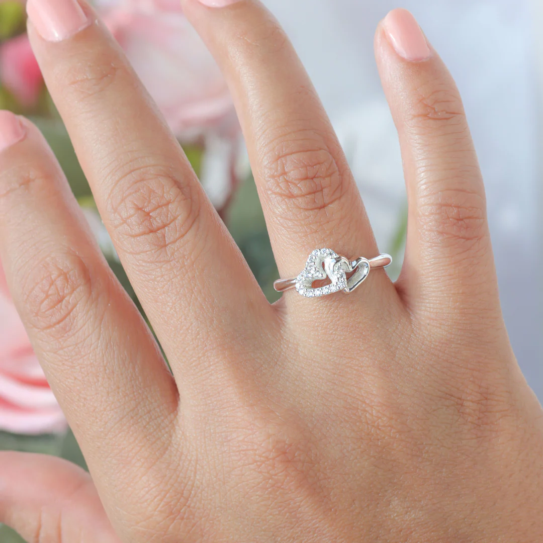 Anillo Corazones