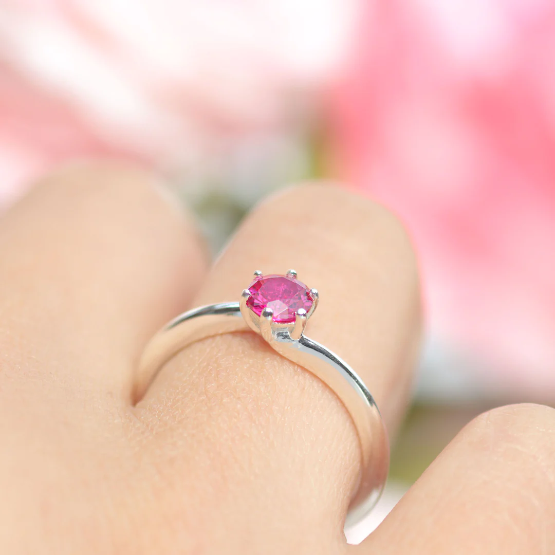 Pretty ring - 950 Silver
