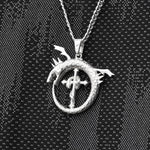 Cargue la imagen en el visor de la galería, Collar de dragón y serpiente