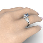 Cargue la imagen en el visor de la galería, Anillo V2 con corte circular