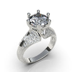 Cargue la imagen en el visor de la galería, Anillo V2 con corte circular