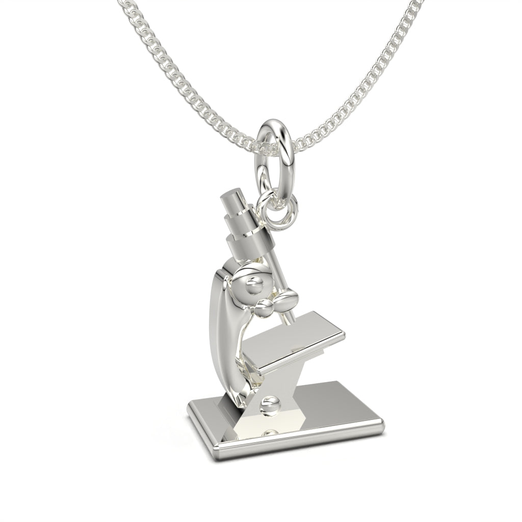 Microscope Necklace