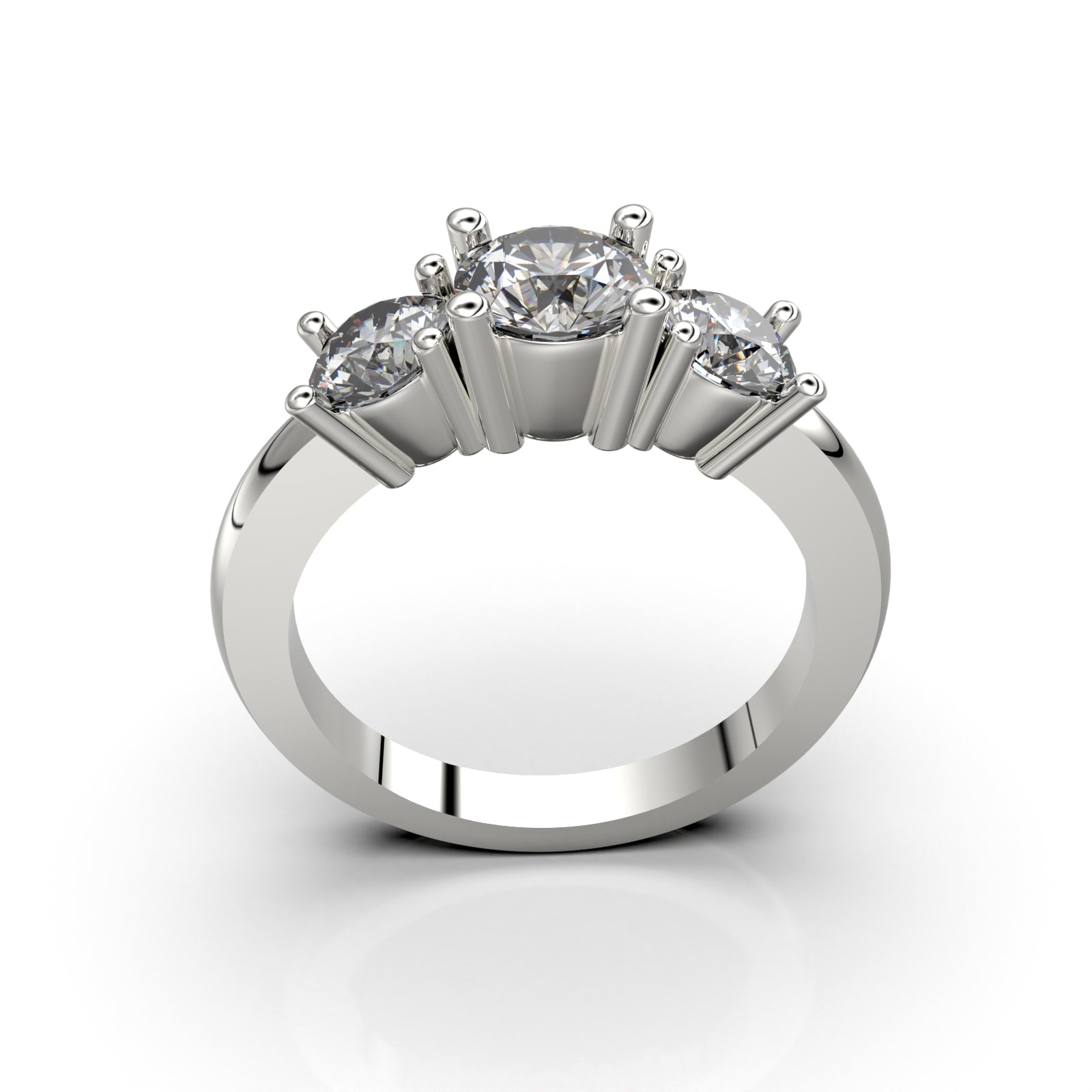Anillo de Compromiso Mila - Plata 950 | Luya Joyería