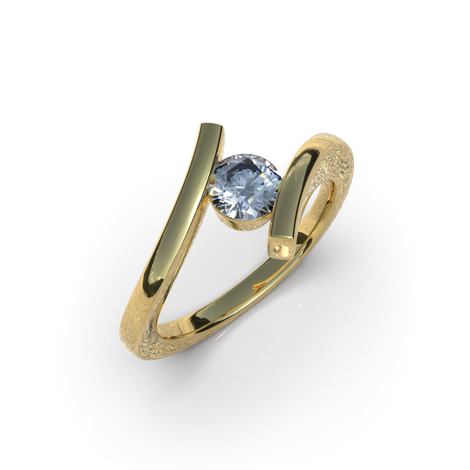 Anillo de Compromiso Vera - Plata 950 | Luya Joyería