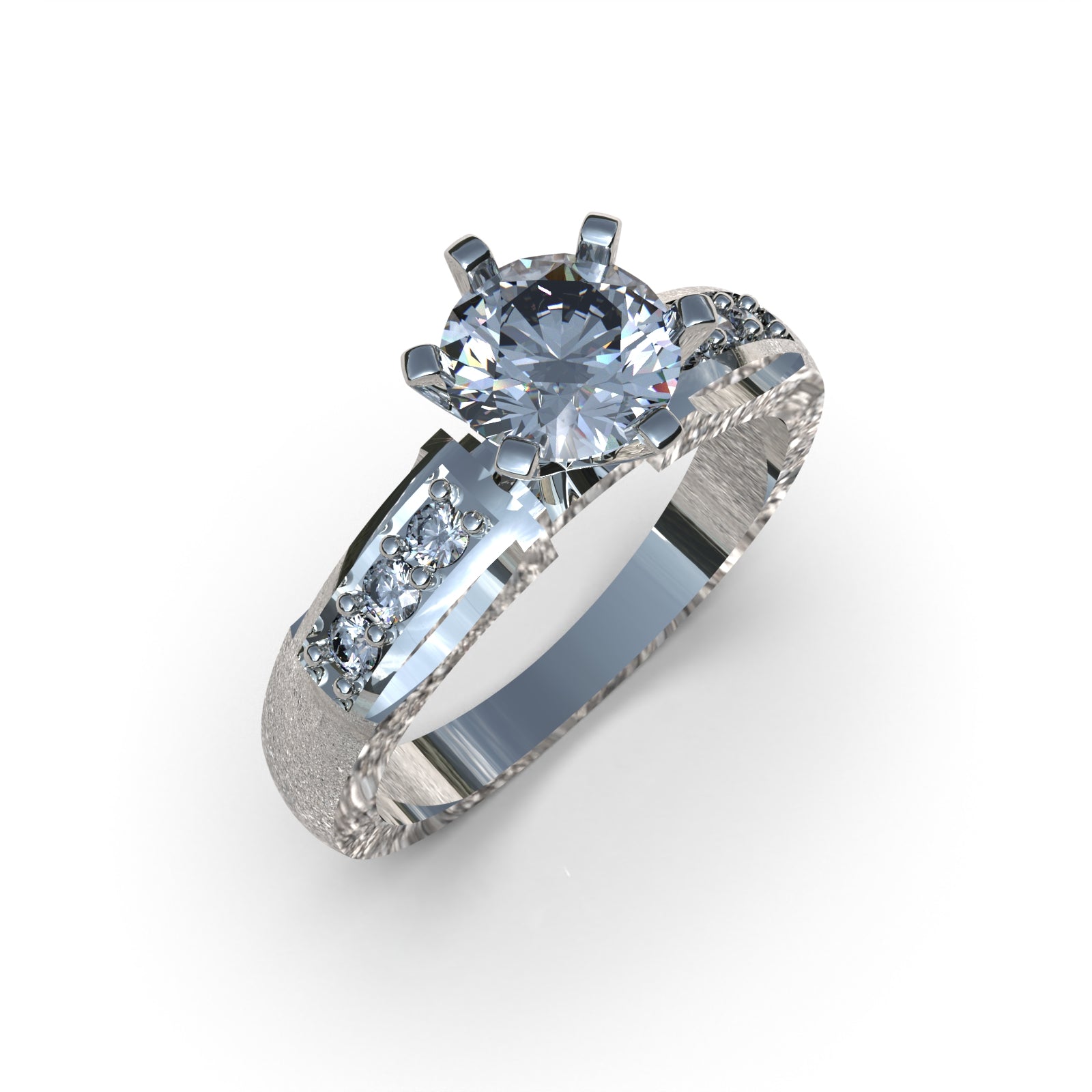 Anillo de Compromiso Venus - Plata 950 | Luya Joyería