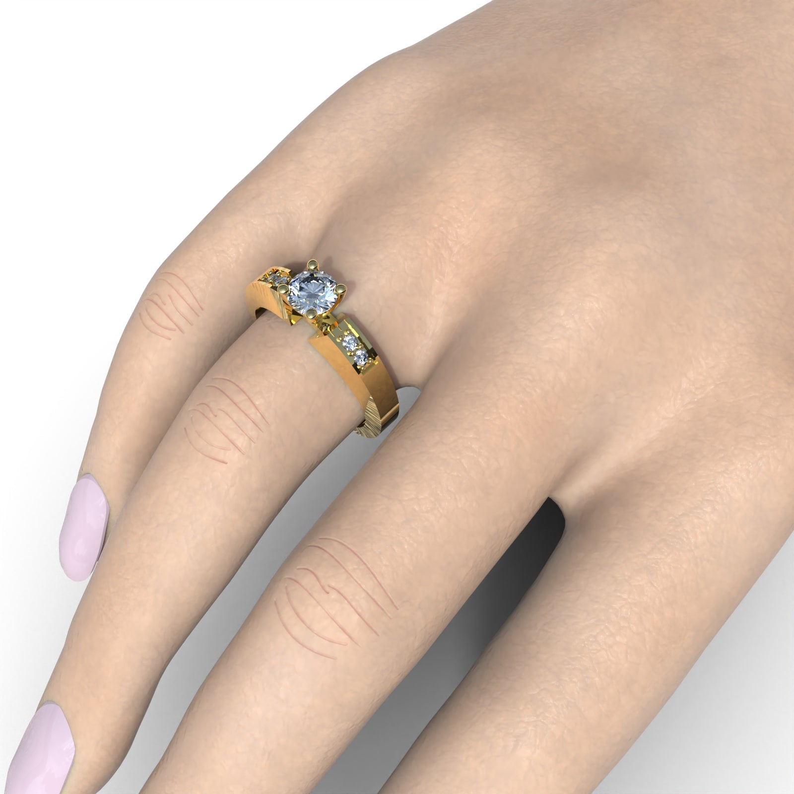 Anillo de Compromiso Nuestro Origen - Plata 950 | Luya Joyería