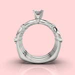 Cargue la imagen en el visor de la galería, Anillo 3Square con corte circular