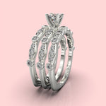 Cargue la imagen en el visor de la galería, Anillo 3Square con corte circular