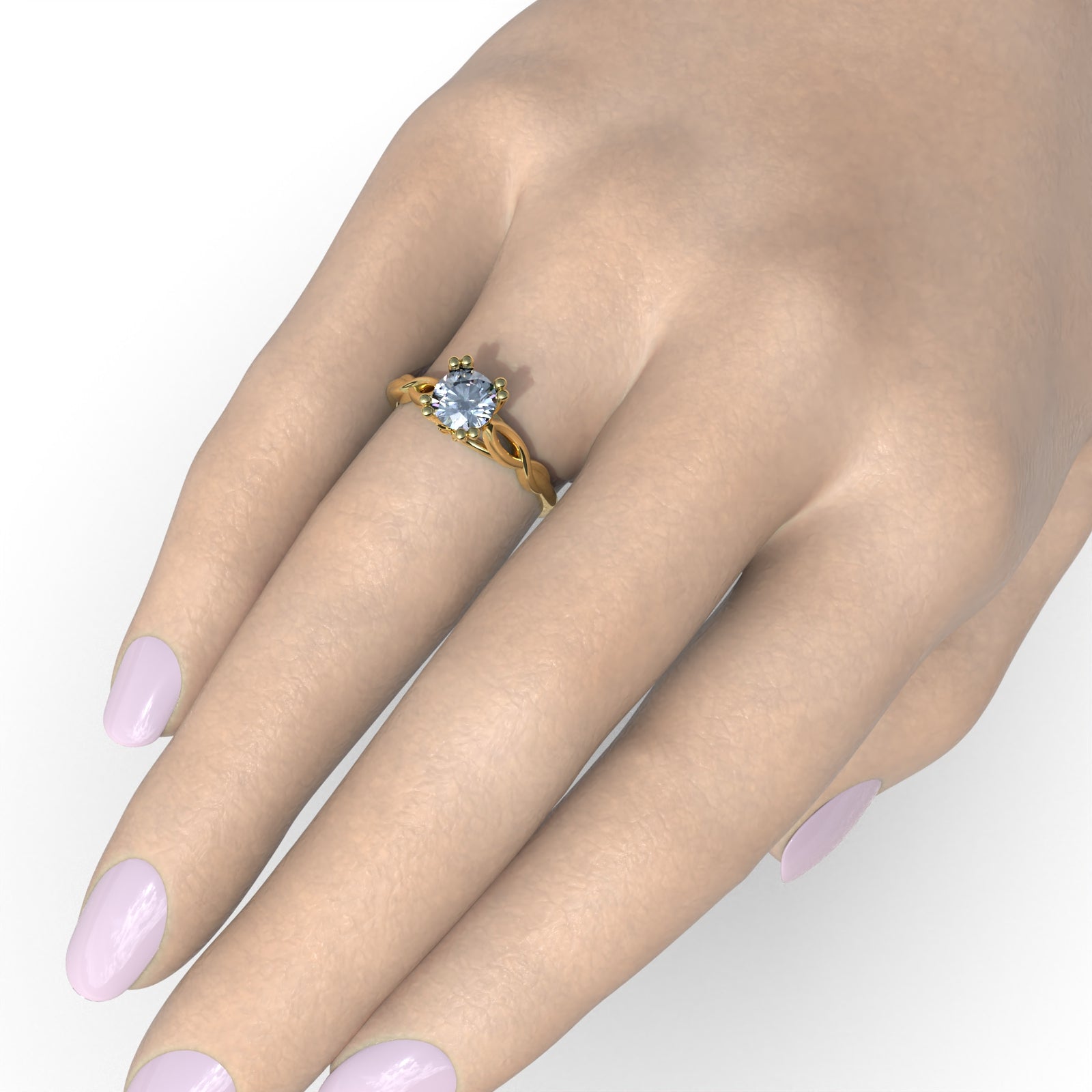 Anillo de Compromiso Vínculo - Plata 950 | Luya Joyería