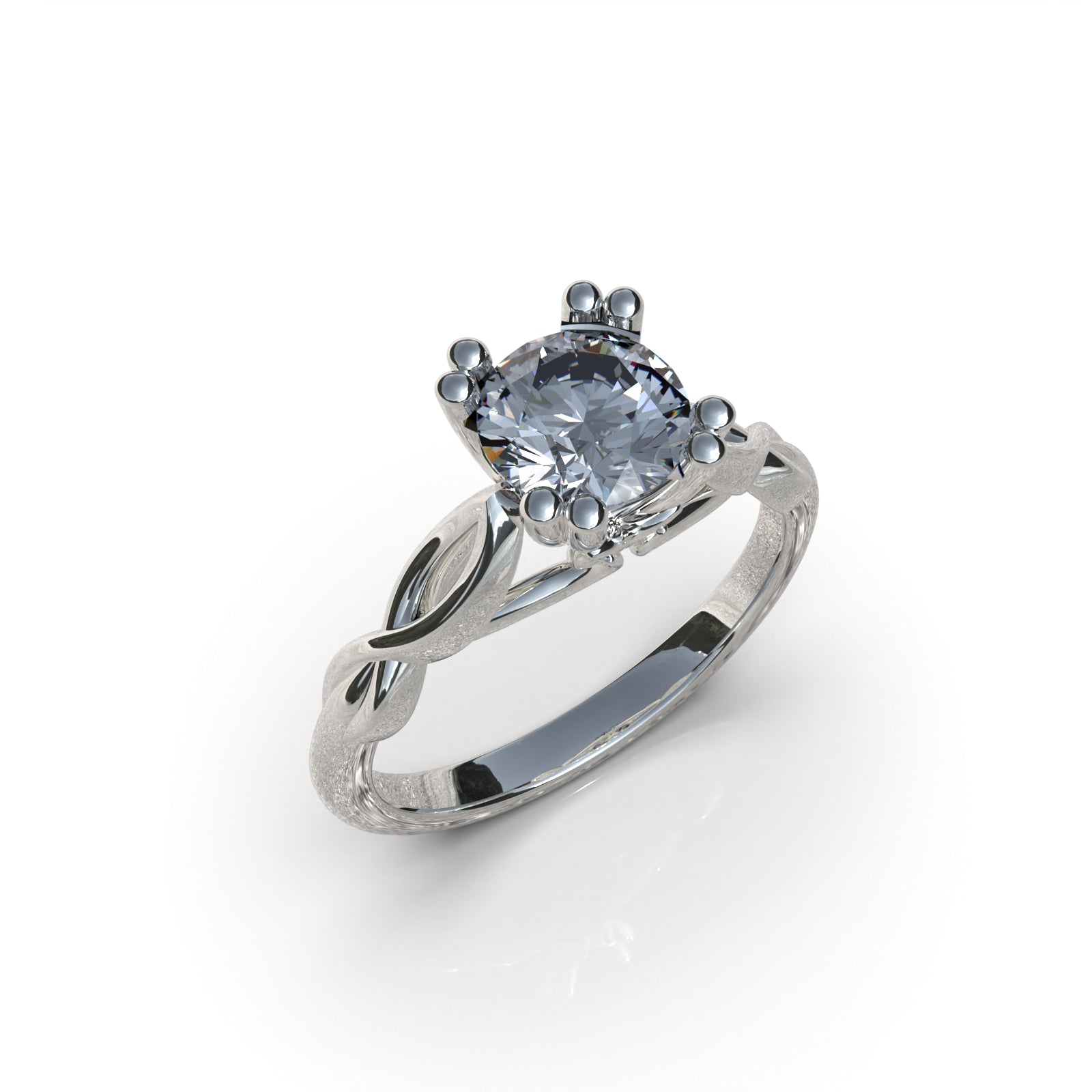 Anillo de Compromiso Vínculo - Plata 950 | Luya Joyería